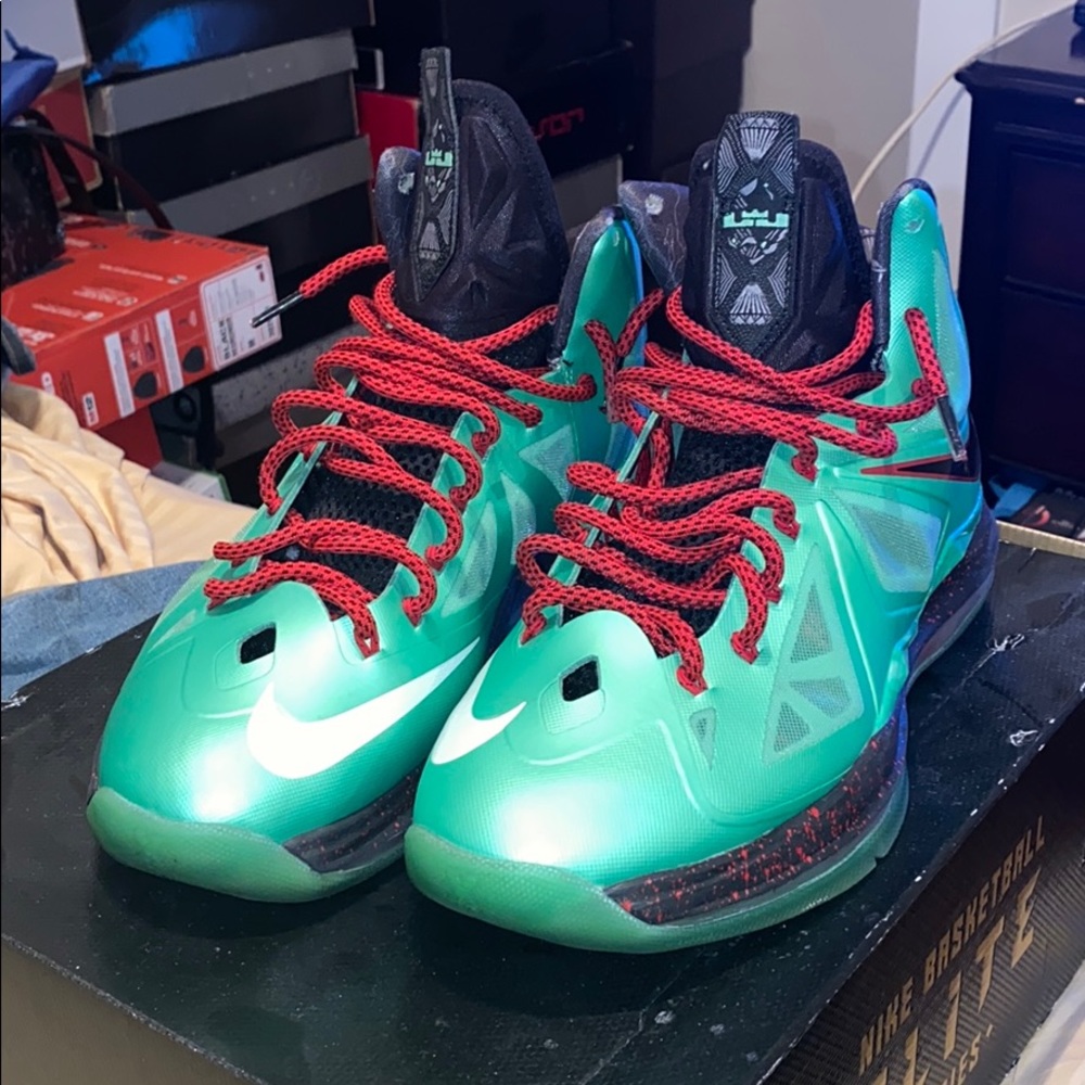 Lebron 10 cutting jade